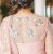 Elegant Netted and Thread Work Bridal Blouses Light Peach Color