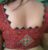 New Simply Patch and Thread Work Party Blouse Red Color