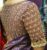 Elegant Netted and Embroidery & Pearls Bridal Blouses Purple Color