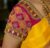 Latest Hand Stone and Thread Work Designer Blouse Pink Color