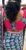 Beautiful Simple Patch Work Designer Blouse Pink Color