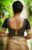 Simple U Neck Designer Blouse Black Color