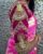 Latest Lord Ganesha Hand Thread Work Designer Blouse Magenta Color