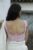 New Blouse U Neck Mirror Design Light Rose Color