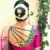 Designer Blouse Peacock Embroidered Design Pink Color