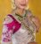 Stylish Modern Embroidery and Pearls & Stone Work Bridal Blouse Magenta Color