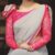 Party Wear Different Designer Blouse Full Sleeve Rose Color