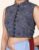 New Simple Collar Neck Party Blouse Multi Color