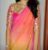 Hand Mirror and Thread Work Bridal Blouses Rose Color