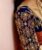 Unique Thread and Chamki Work Designer Blouse Dark Blue Color