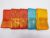 Kanchi Silk Saree Bridal Collection Checks Full Jari Work (Red / Chilli Red / Pink / Ramar Blue / Yellow)