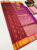 Latest Design Butta Mphoss Saree Apple Red Color w/ Blouse