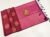 Beautiful Design Butta Mphoss Saree Apple Red Color w/ Blouse