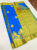 Butta Mphoss Saree Blue Color w/ Blouse