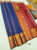 Butta Mphoss Saree Blue Color w/ Blouse