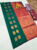 Butta Mphoss Saree Bottle Green Color w/ Blouse