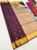 New Design Butta Mphoss Saree Brown Color w/ Blouse