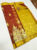 Light Weight Butta Mphoss Saree Chocolate Color w/ Blouse