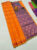Butta Mphoss Saree Fanta Orange Color w/ Blouse