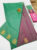 New Trendy Butta Mphoss Saree Green Color