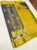 Unique Mango and Flower Design Light Weight Butta Mphoss Saree Ink Blue Color w/ Blouse