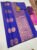 Butta Mphoss Saree Ink Blue Color w/ Blouse