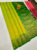 Butta Mphoss Saree Lemon Green Color w/ Blouse