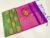 Unique Design Butta Mphoss Saree Light Green Color w/ Blouse