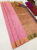 Butta Mphoss Saree Lotus Color w/ Blouse