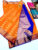 Butta Mphoss Saree Mustard Color w/ Blouse