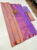 Unique Design Butta Mphoss Saree Peach Color w/ Blouse