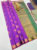 New Design Butta Mphoss Saree Purple Color w/ Blouse