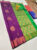 Butta Mphoss Saree Purple Color w/ Blouse