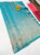 Butta Mphoss Saree Rama Blue Color w/ Blouse