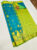 Beautiful Design Butta Mphoss Saree Sky Blue Color w/ Blouse