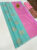 New Design Butta Mphoss Saree Sky Blue Color