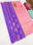 Latest Design Butta Mphoss Saree Violet Color