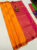 Latest and Trendy Design Butta Mphoss Saree Yellow Color w/ Blouse