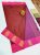 Mango Design Porter Butta Mphoss Gift Sarees Araku Red w/ Violet Color