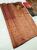 High Fancy Kanjivaram Silk Saree Mix Brown Color w/ Blouse