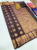 Latest Design High Fancy Kanjivaram Silk Saree Mix Brown Color w/ Blouse