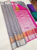 Trendy Annam Design High Fancy Kanjivaram Silk Saree Mix Cement Color w/ Blouse