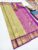 Unique Design High Fancy kanchipuram Silk Saree Mix Cement Color w/ Blouse