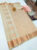 Unique Design High Fancy Kanjivaram Silk Saree Mix Cream Color w/ Blouse