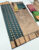 New Design High Fancy Kanjivaram Silk Saree Mix Dark Green Color w/ Blouse