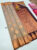 High Fancy Kanjivaram Silk Saree Mix Gray Color w/ Blouse