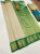 Unique Design High Fancy Kanjivaram Silk Saree Mix Gray Color w/ Blouse