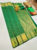 Trendy Design High Fancy Kanjivaram Silk Saree Mix Green Color w/ Blouse