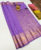 Unique High Fancy Kanjivaram Silk Saree Mix Lavender Color w/ Blouse