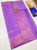 High Fancy Kanjivaram Silk Saree Mix Lavender Color w/ Blouse